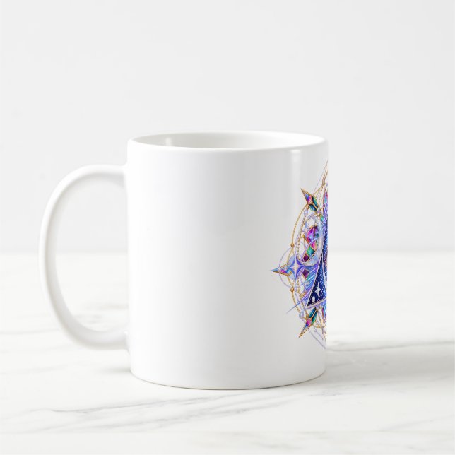 Sapphire Celestial Eye Coffee Mug (Left)
