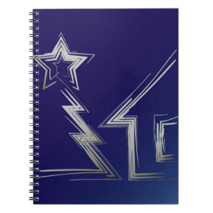 Sapphire Christmas night Notebook