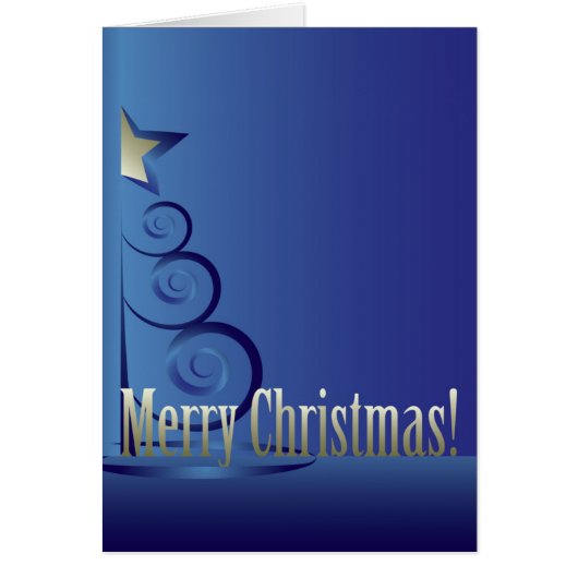 Sapphire Christmas tree Cards (Front)