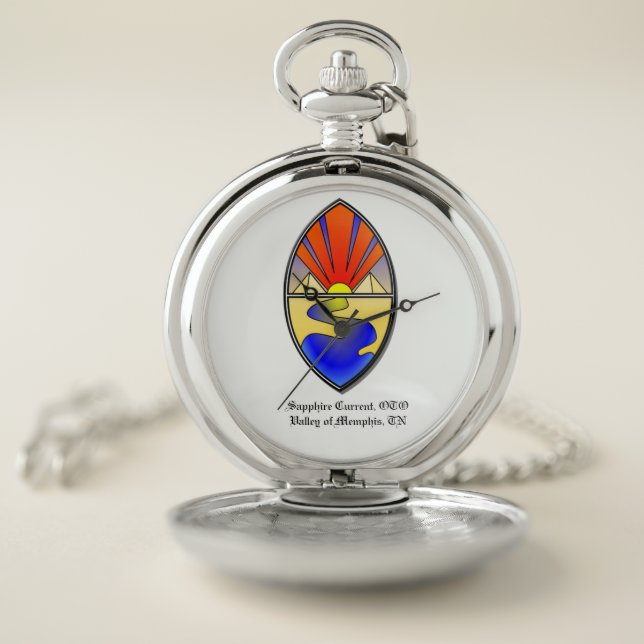 Sapphire Current Pocket Watch (Inside)
