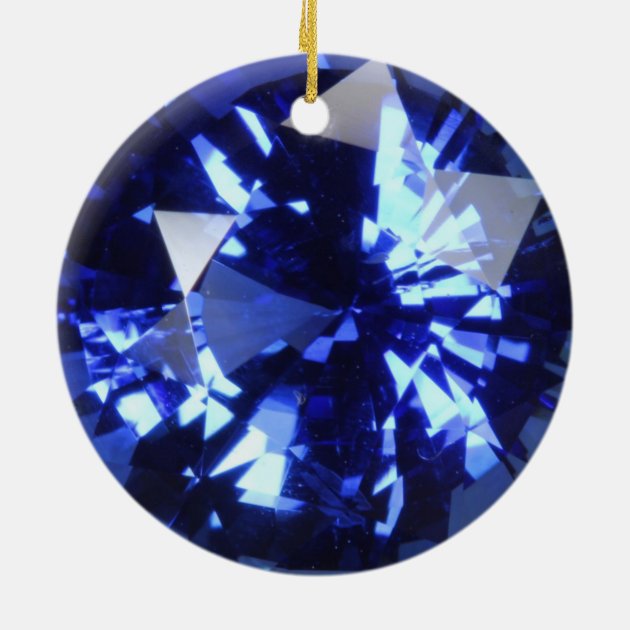 Deep blue sale birthstone of september