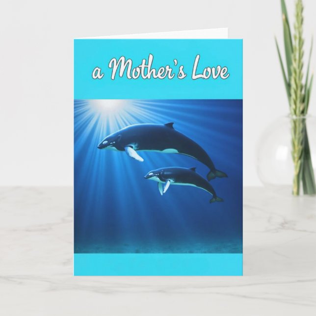 Sapphire Depths Mother Card (Front)