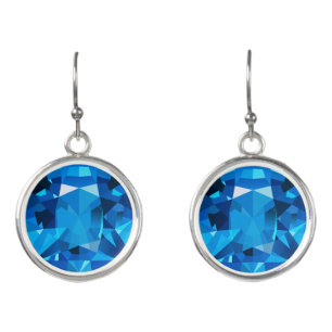 Sapphire earrings