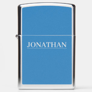 Sapphire Edge Chrome – Cool Brilliance Identity Zippo Lighter