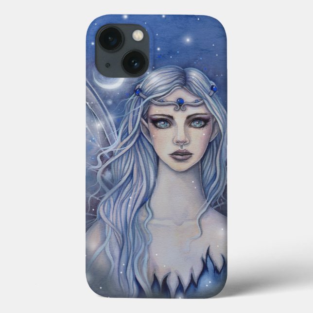 Sapphire Fairy Mystical Fantasy Art Case-Mate iPhone Case (Back)