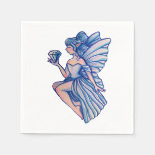 Sapphire Fairy Napkins