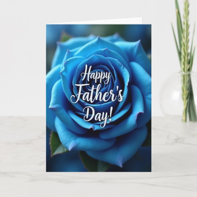 Sapphire Fathers Day Card (Front)