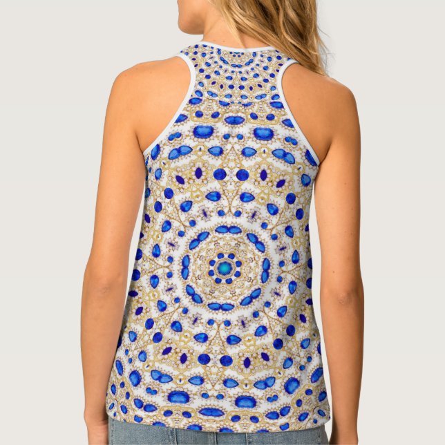 Sapphire Forever  Tank Top (Back)