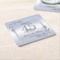 Sapphire Gem & Glitter 45th Wedding Anniversary