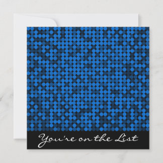 Sapphire Glam Invitation