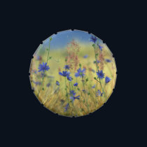 Sapphire & Gold Candy Tin