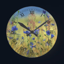 Sapphire & Gold Clock