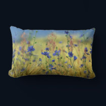 Sapphire & Gold Pillow