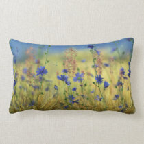 Sapphire & Gold Pillow