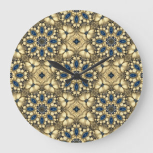 Sapphire Heirloom Medallion Large Clock