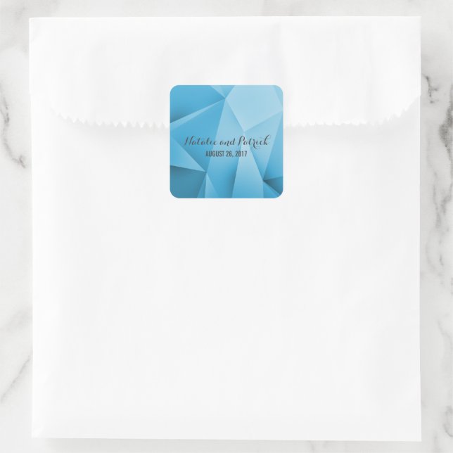 Sapphire Jewel Tones Wedding Stickers (Bag)