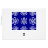 Sapphire Mandala Cards (Back Horizontal)