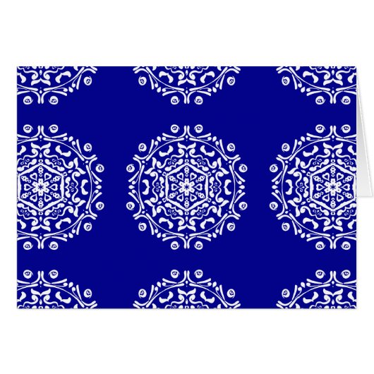Sapphire Mandala Cards (Front Horizontal)