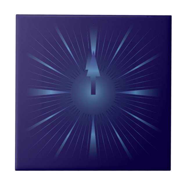 sapphire minute tile (Front)