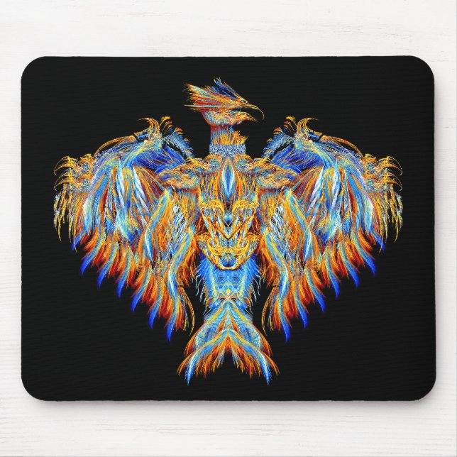 Sapphire Phoenix Mouse Pad (Front)