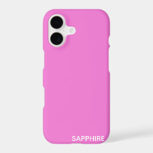Sapphire pink color name iPhone 17 case