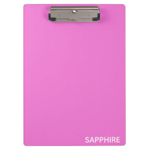 Sapphire pink color name clipboard