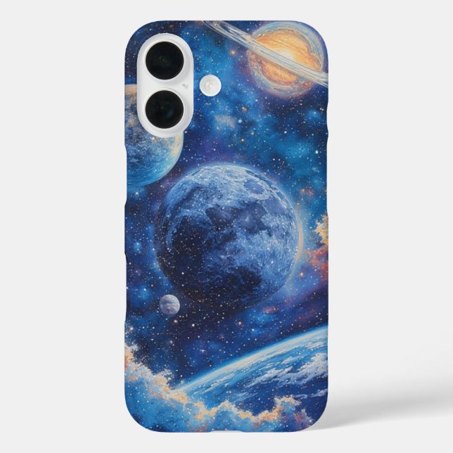 Sapphire Planet Symphony Case-Mate iPhone Case (Back)