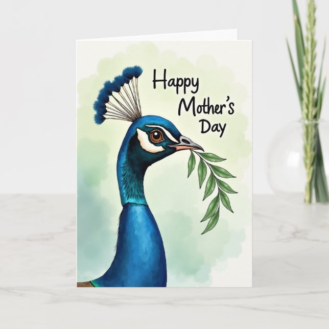 Sapphire Quill Mothers Day Card (Front)