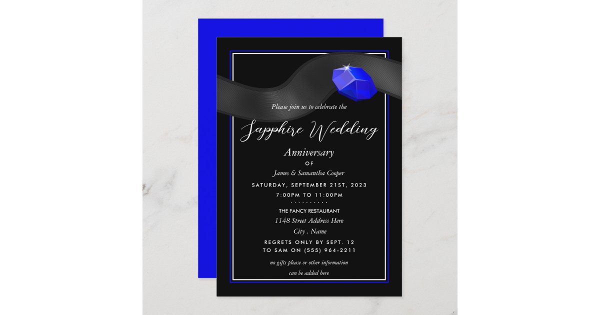 45-year-wedding-anniversary-gifts-sapphire-clock-zazzle