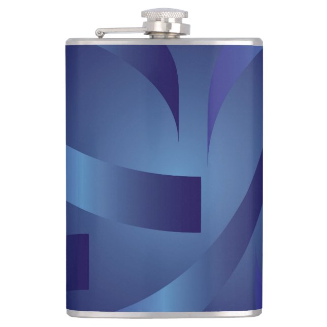 sapphire ribbons flask (Front)