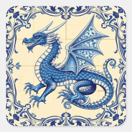 sapphire sky dragon stickers