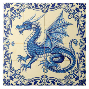 sapphire sky dragon tile