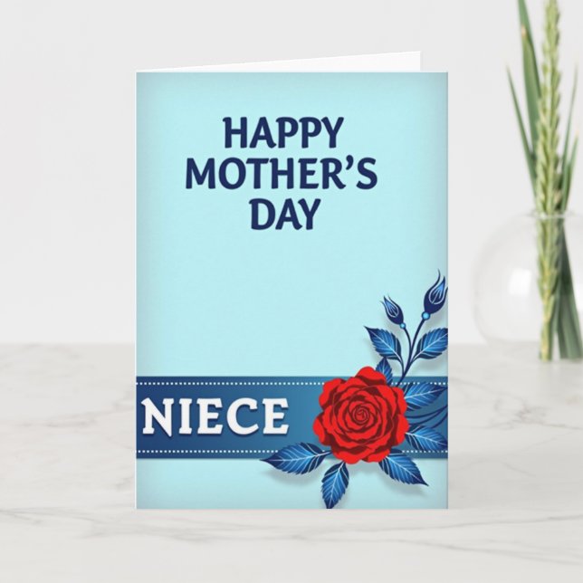 Sapphire Sky Mothers Day Card (Front)