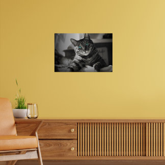 Sapphire Soul - Silent Look Fine Art Poster