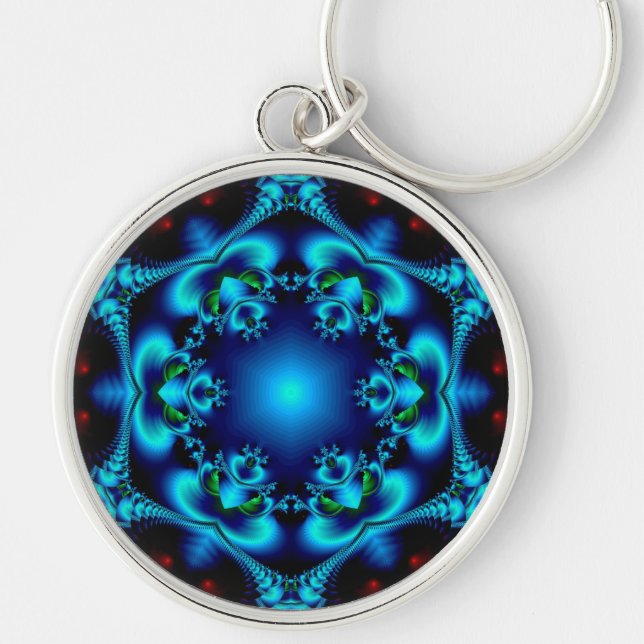 Sapphire Sun Keychain (Front)