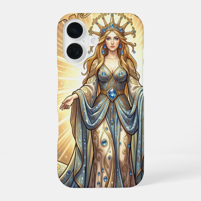 Sapphire – The Stone of Truth and Wisdom´5 iPhone Case (Back)