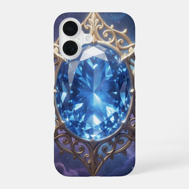Sapphire – The Stone of Truth and Wisdom´5 iPhone Case (Back)