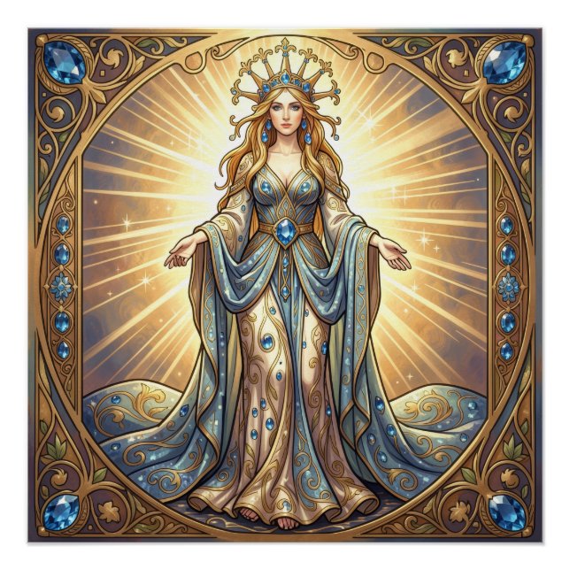 Sapphire – The Stone of Truth and Wisdom´5 Poster (Front)