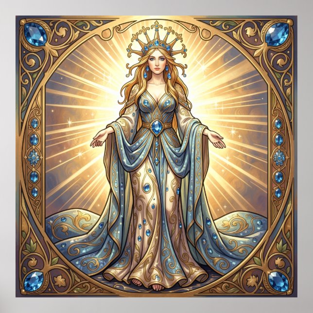 Sapphire – The Stone of Truth and Wisdom´5 Poster (Front)