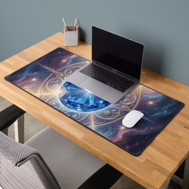 Sapphire – The Stone of Truth and Wisdom´6 Desk Mat (Office 2)