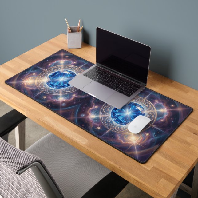 Sapphire – The Stone of Truth and Wisdom´6 Desk Mat (Office 2)