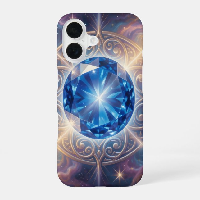 Sapphire – The Stone of Truth and Wisdom´6 iPhone Case (Back)
