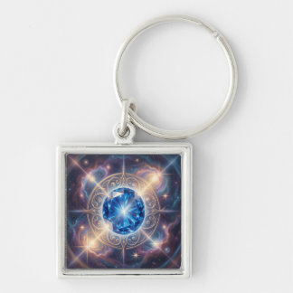 Sapphire – The Stone of Truth and Wisdom´6 Keychain