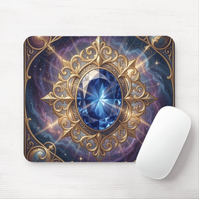 Sapphire – The Stone of Truth and Wisdom´6 Mouse Pad (With Mouse)