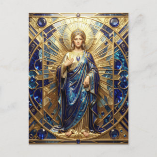 Sapphire – The Stone of Truth and Wisdom´9 Holiday Postcard