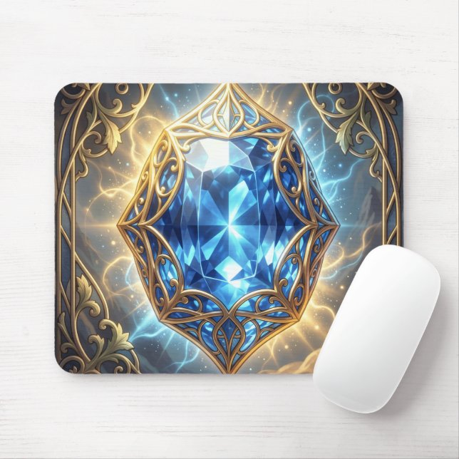 Sapphire – The Stone of Truth and Wisdom´9 Mouse Pad (With Mouse)