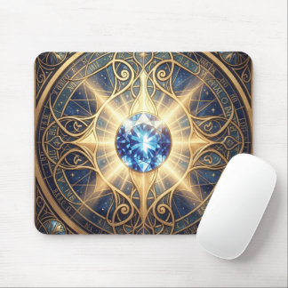 Sapphire - The Stone of Truth and Wisdom Mouse Pad