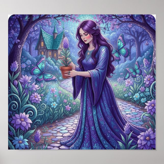 SapphireButterFly2 Poster (Front)