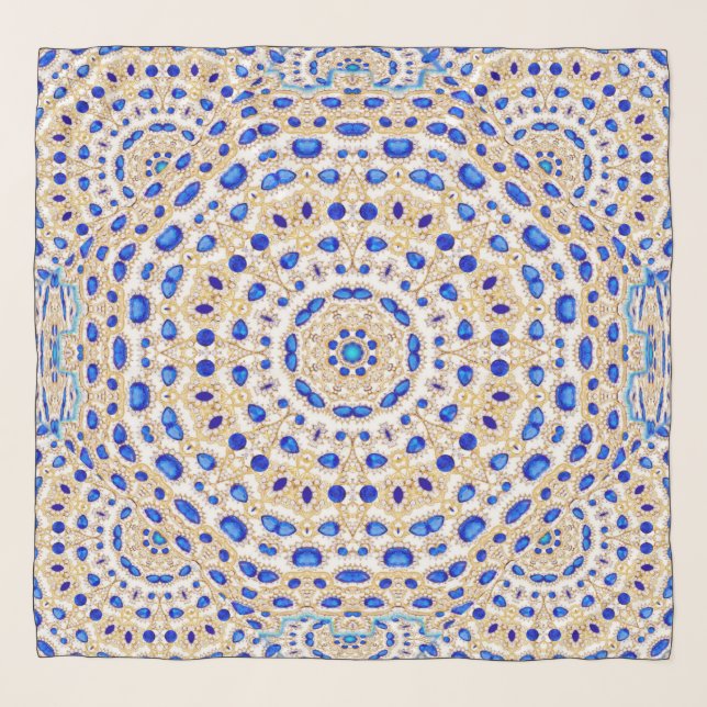 Sapphires Scarf (Front)