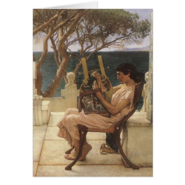 Sappho and Alcaeus by Sir Lawrence Alma Tadema (Front)